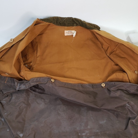 Vintage SAFTBAK Men's Hunting Jacket Duck Bird Field Coat Game Pouch Med 40 USA - Picture 3 of 12